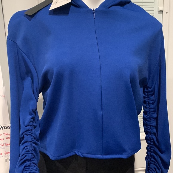 500 Maison Cinqcent Blue Ruched - Picture 3 of 15